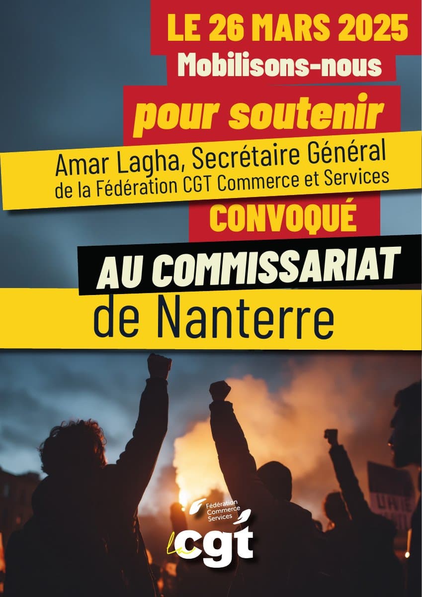 26 mars 2025 : mobilisons-nous pour soutenir Amar Lagha