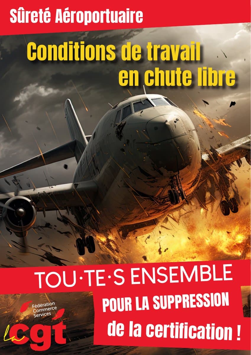 Sûreté aéroportuaire : conditions de travail en chute libre