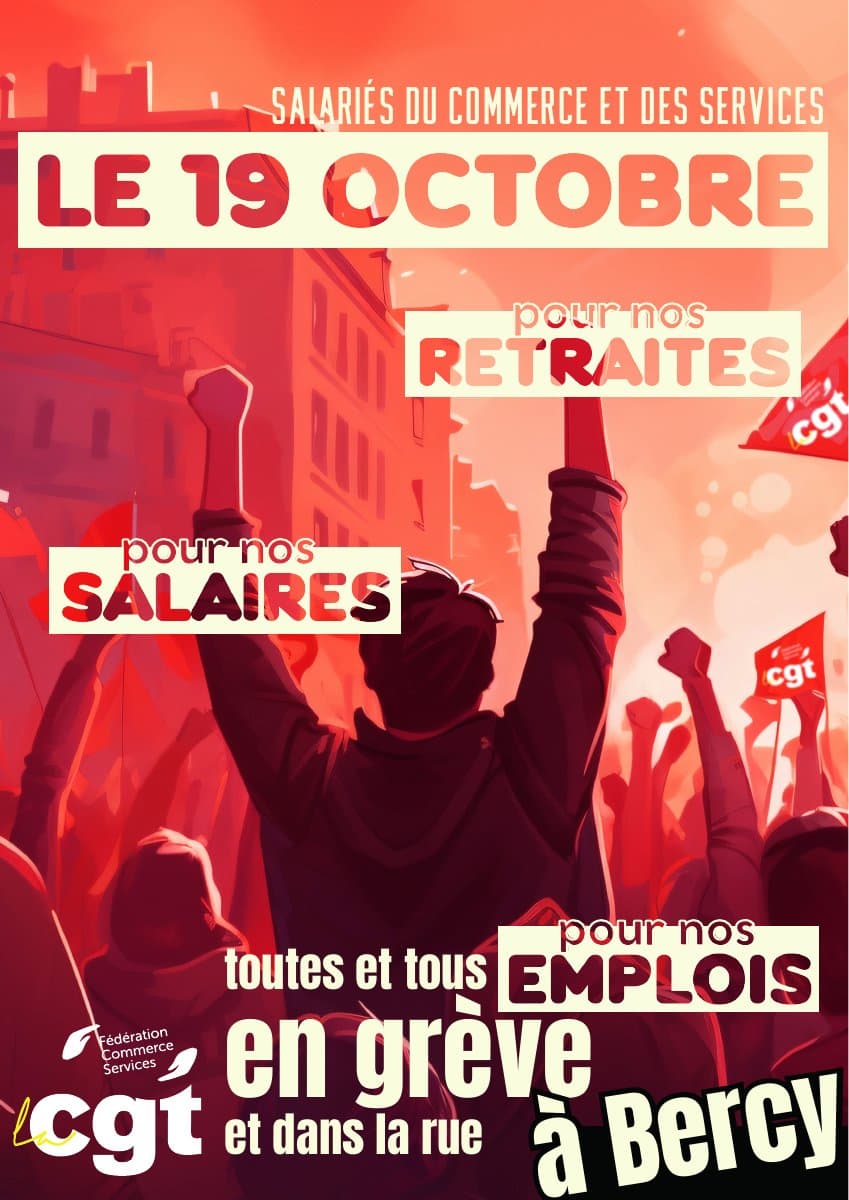 19 octobre : grève pour les salaires et retraites