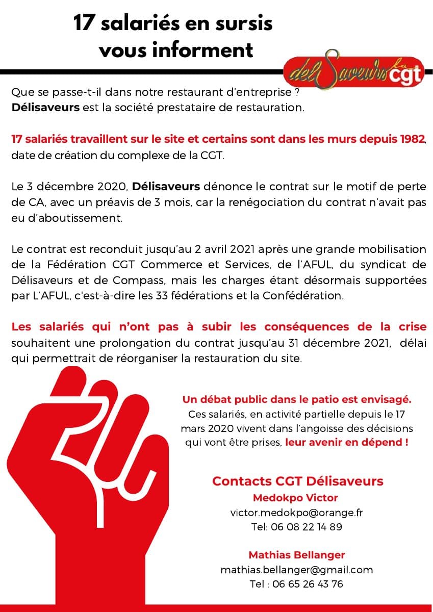 17 salariés en sursis : mobilisation pour sauver les emplois