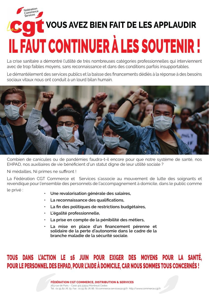 Vous aviez bien fait de les applaudir, il faut continuer à les soutenir !