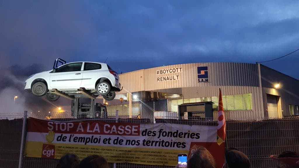 Stop à la casse des fonderies ! Boycott Renault