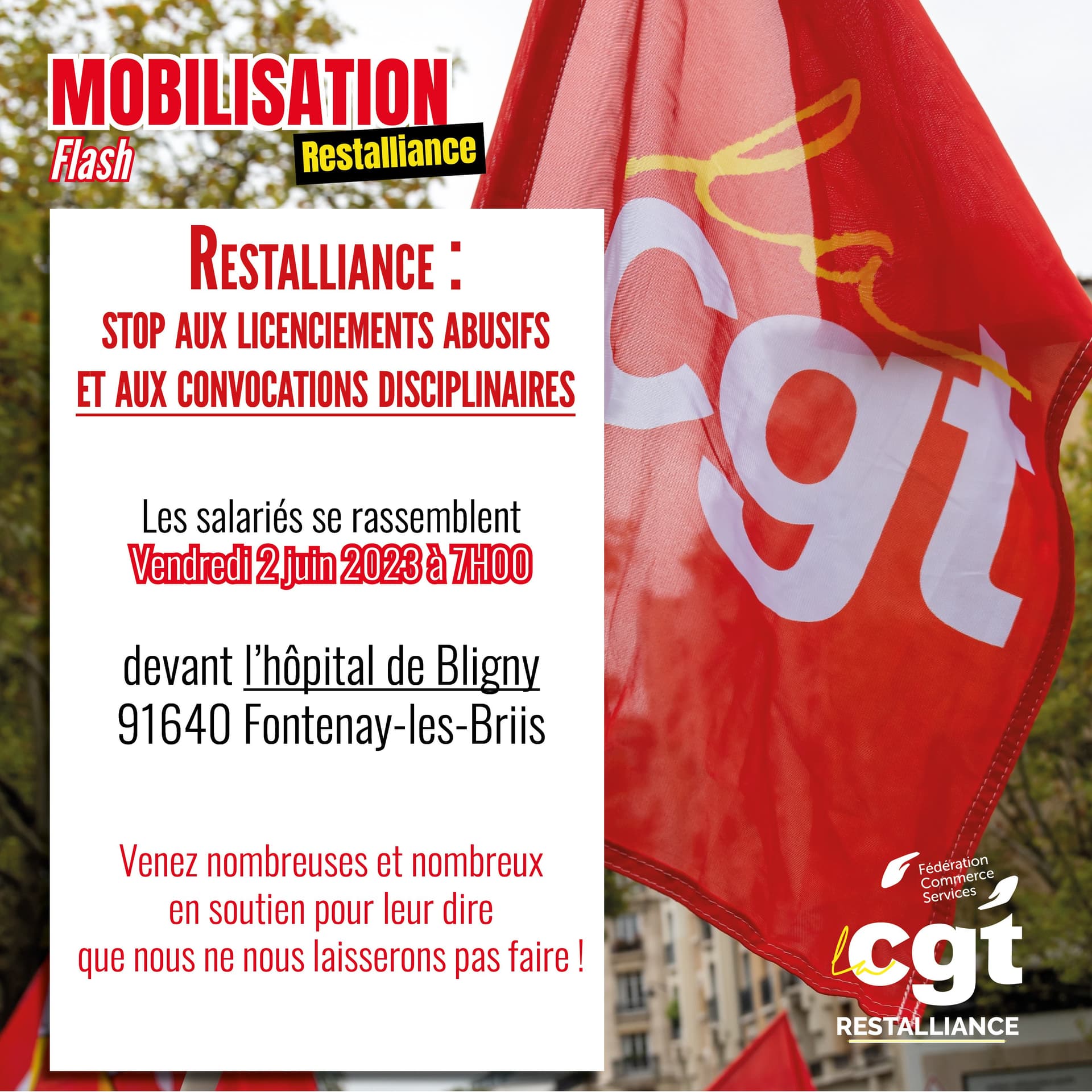 Restalliance : mobilisation contre les licenciements abusifs
