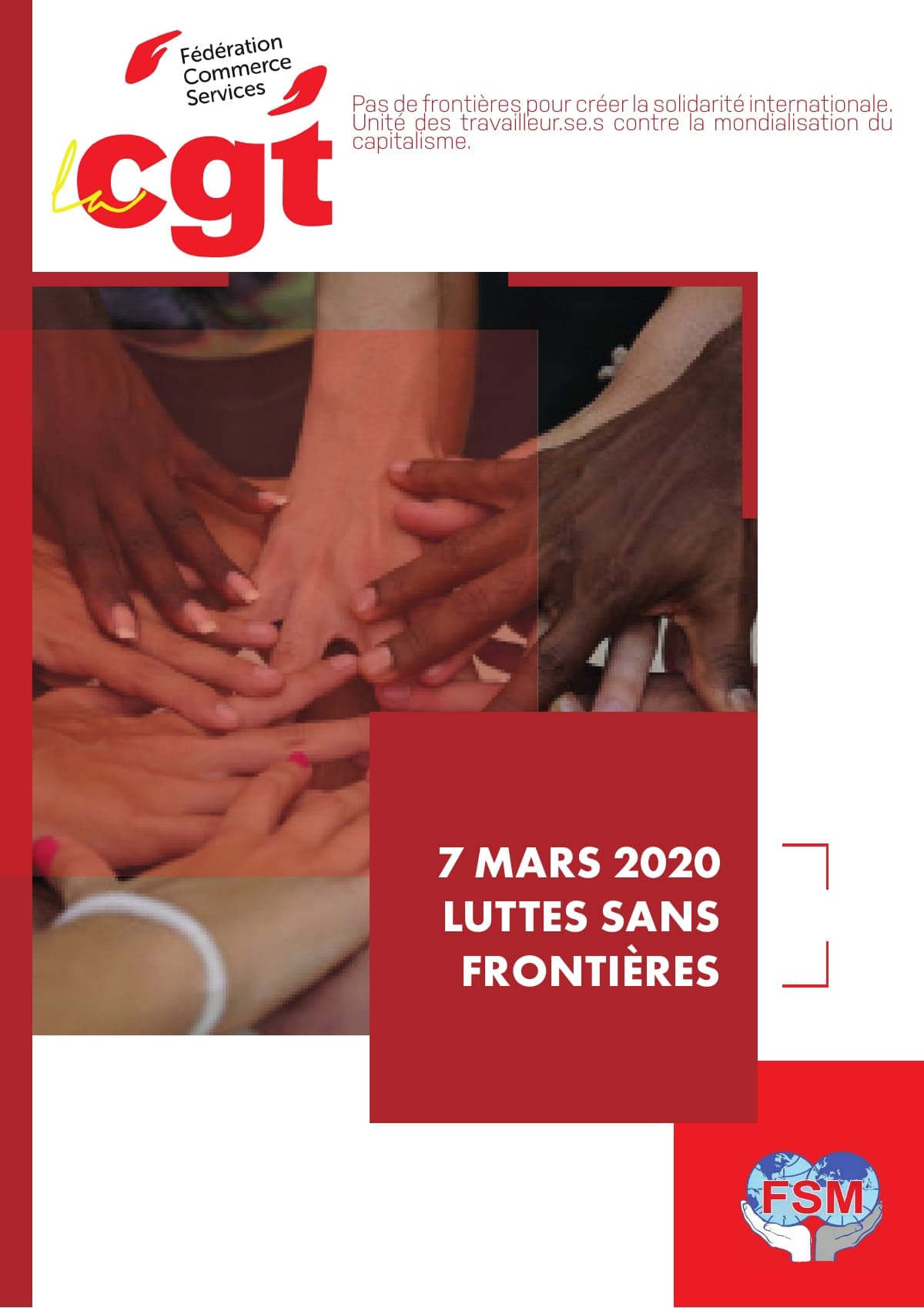 7 MARS 2020 LUTTES SANS FRONTIÈRES