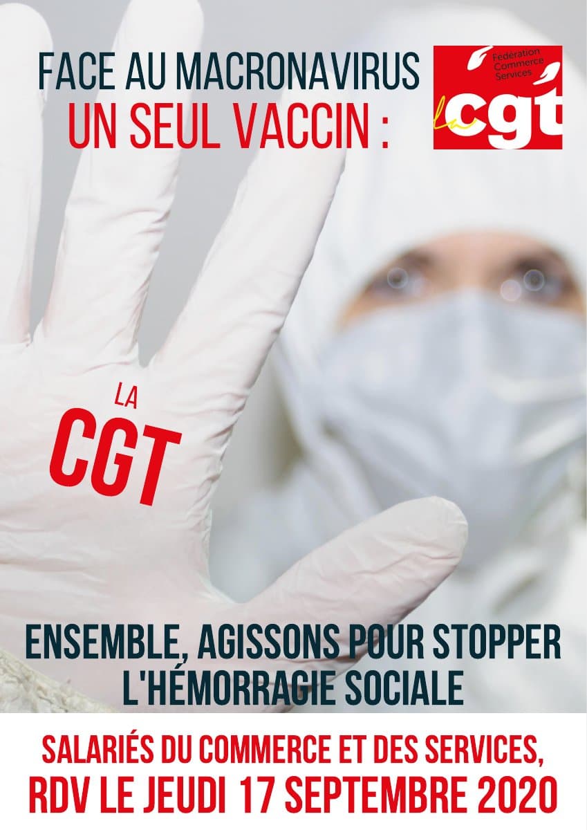 Face au macronavirus : un seul vaccin, l'action collective !