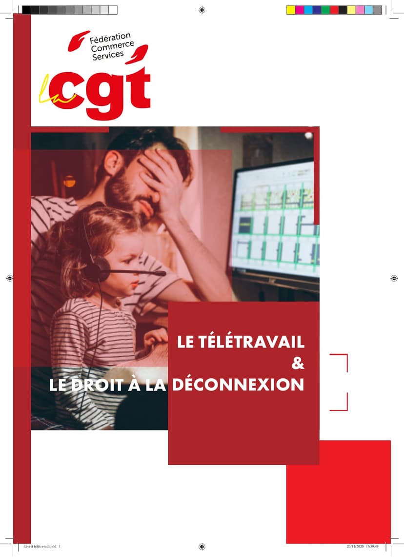 Le télétravail & le droit à la déconnexion