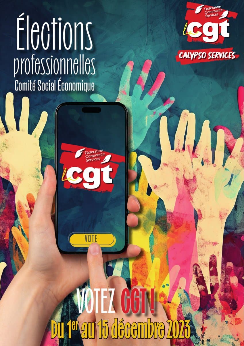 Élections CSE : votez CGT chez Calypso Services !