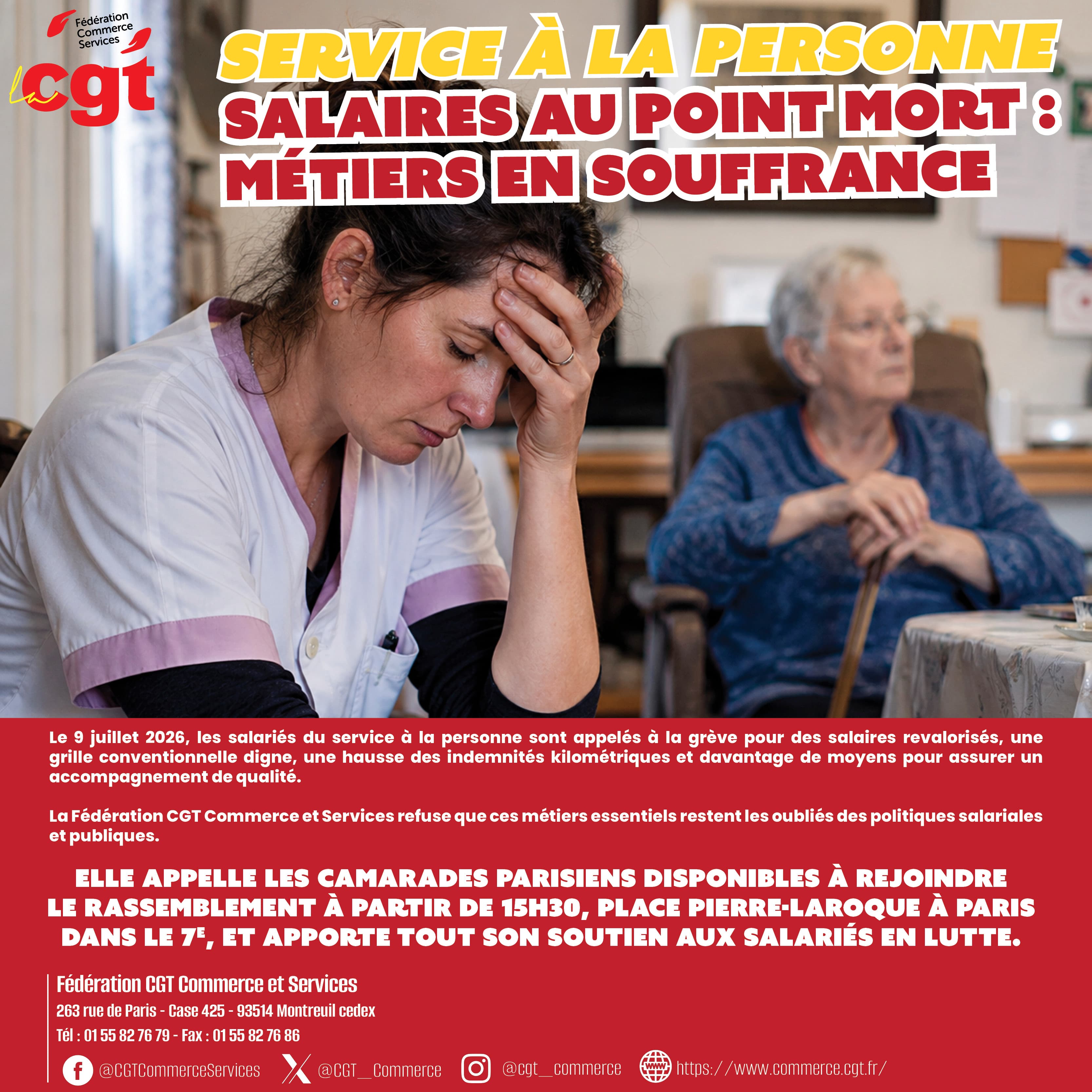 Service à la personne, salaires au point mort : métiers en souffrance