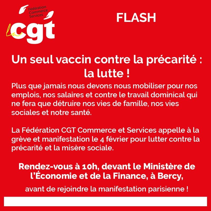 Grève du 4 février : mobilisation contre la précarité