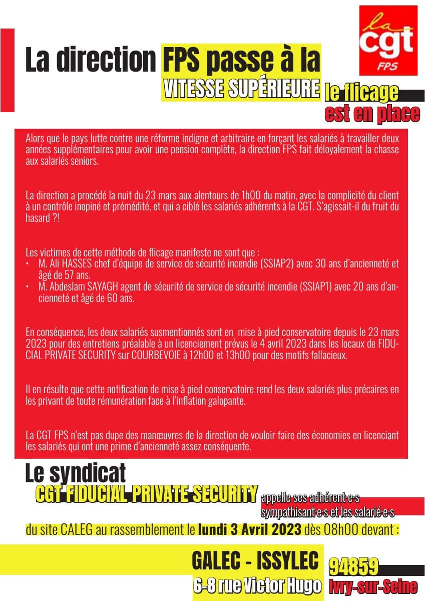 FPS accélère le flicage : la direction passe à la vitesse supérieure