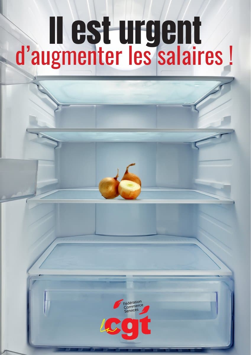 Il est urgent d'augmenter les salaires !